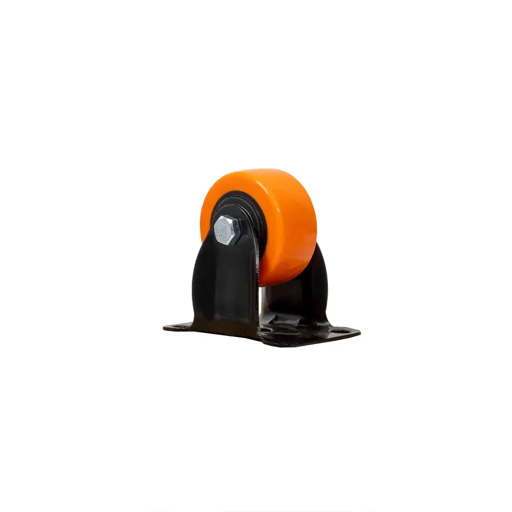 Roata pentru mobila, rola de cauciuc, 2.5 inchi, portocaliu Z-TOOLS / ZTS 8128