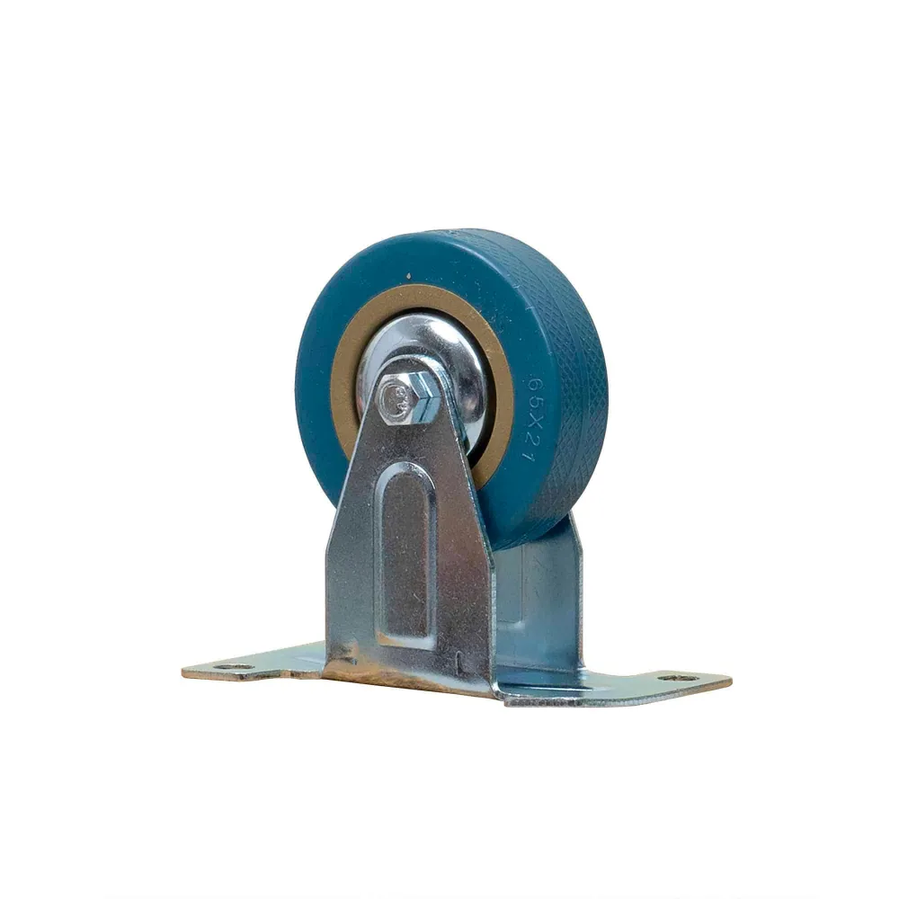 Roata pentru mobila, rola de cauciuc, 3 inchi, albastru Z-TOOLS / ZTS 8122