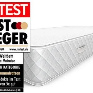 Saltea din spuma WORLD BED cu 9 zone 90x200 cm