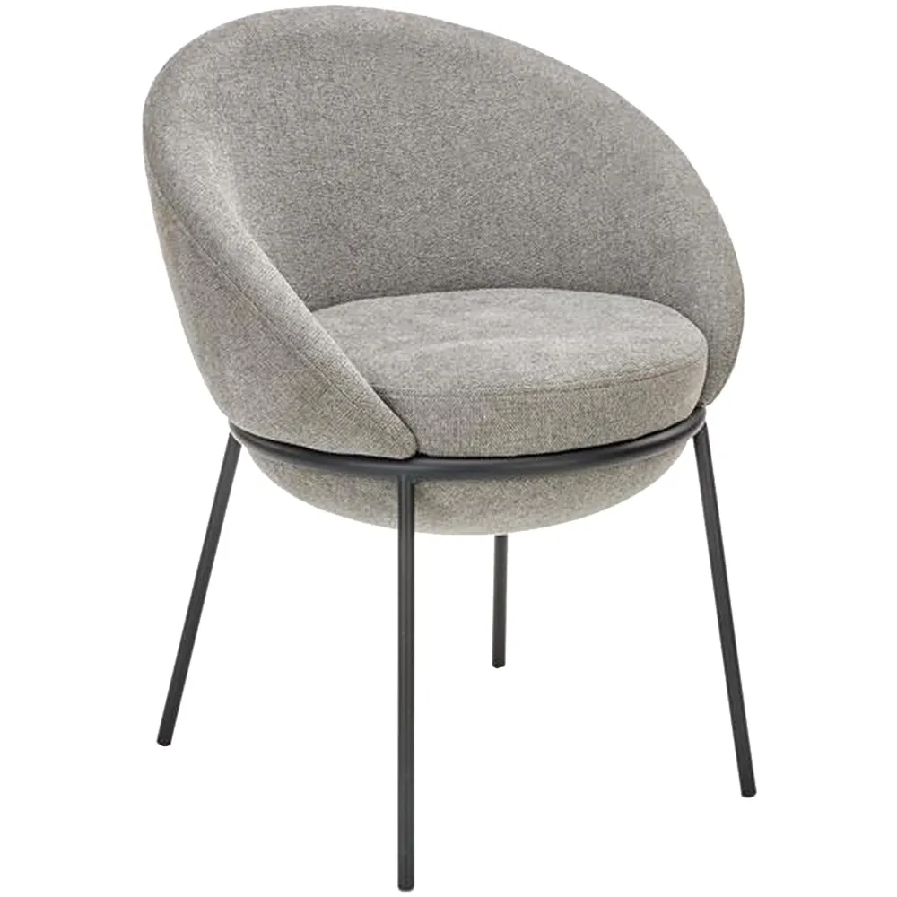 Scaun Elementis K482 - Design Modern - 61x59x78 cm - Gri