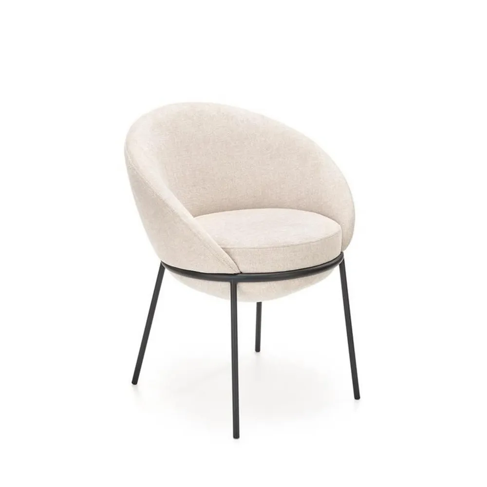 Scaun Elementis K482 - Design Modern - 61x59x78 cm - Bej