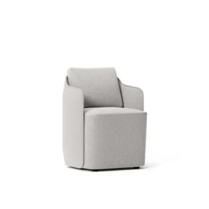 Scaun birou tapitat, curb, Serene