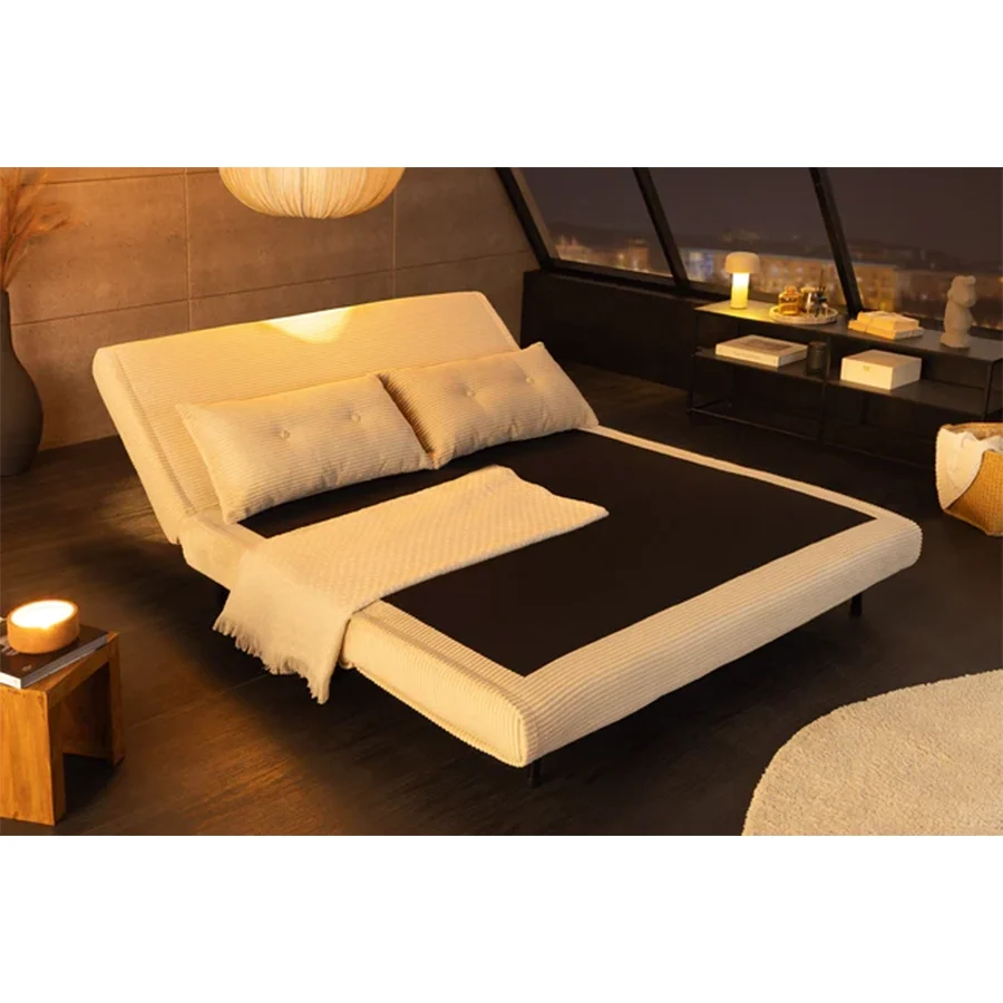 Scaun bej extensibil multifunctional 140 cm Smart