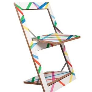 Scaun pliabil lemn, Bunte