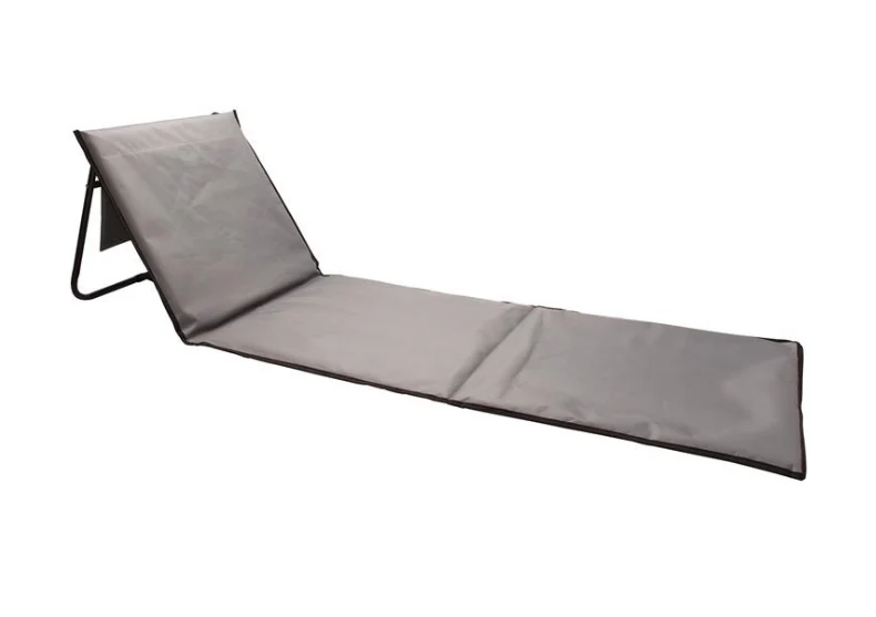 Scaun de plaja pliabil - gri