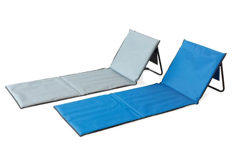 Scaun de plaja pliabil - gri