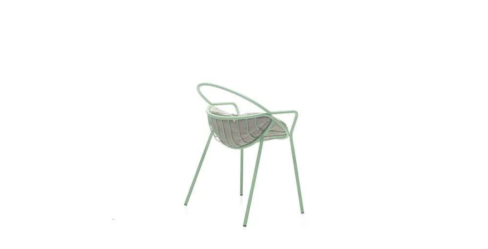 Scaun metal pentru exterior, Nuvoletta