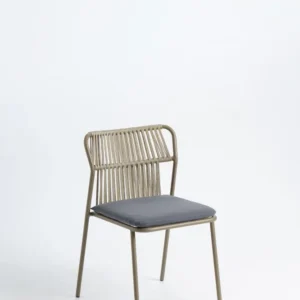 Scaun minimalist, metal Bianca Plus