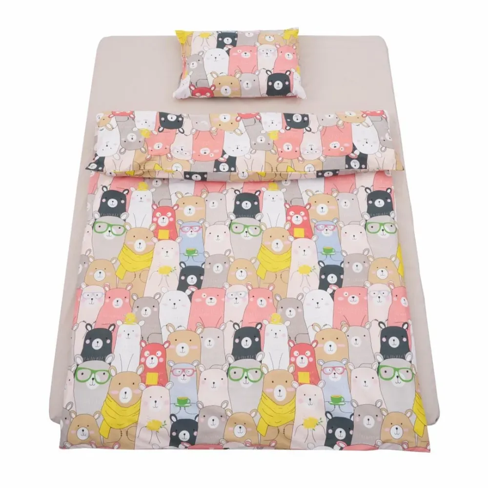 Set De Pat Single Heinner HR-2SBED-ANM | Bumbac, Animals, 1 Persoana