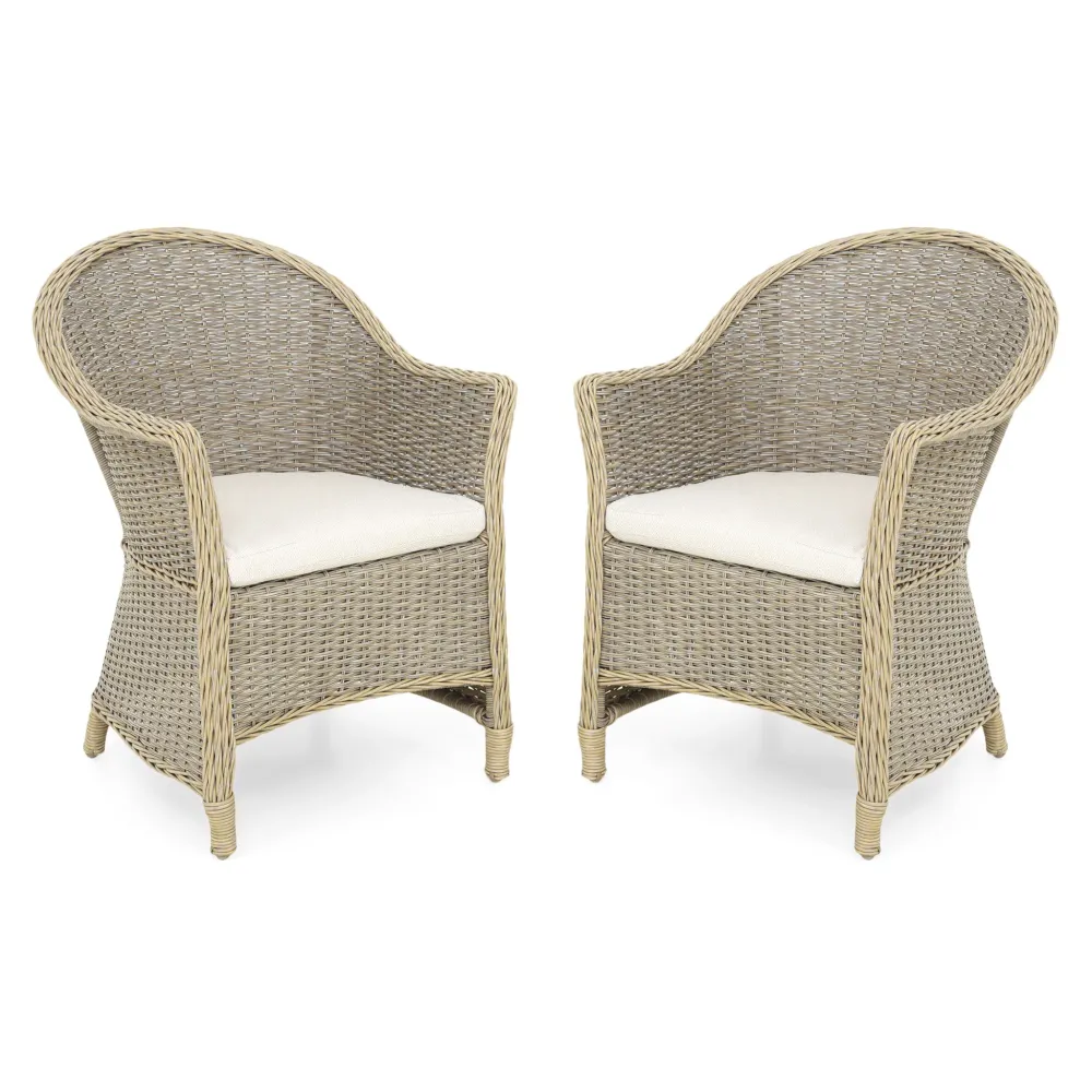 SAFFIRE Set mobilier terasă/grădină, 2 fotolii