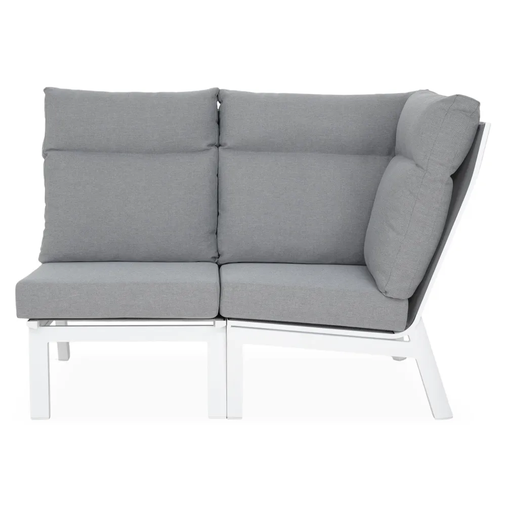 SALZBURG Set mobilier terasă/grădină, element colț și element central