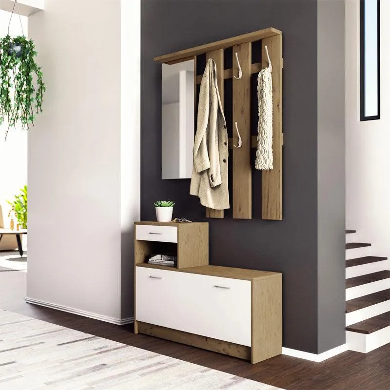 Mobilier de hol Jamie 100x27x187cm