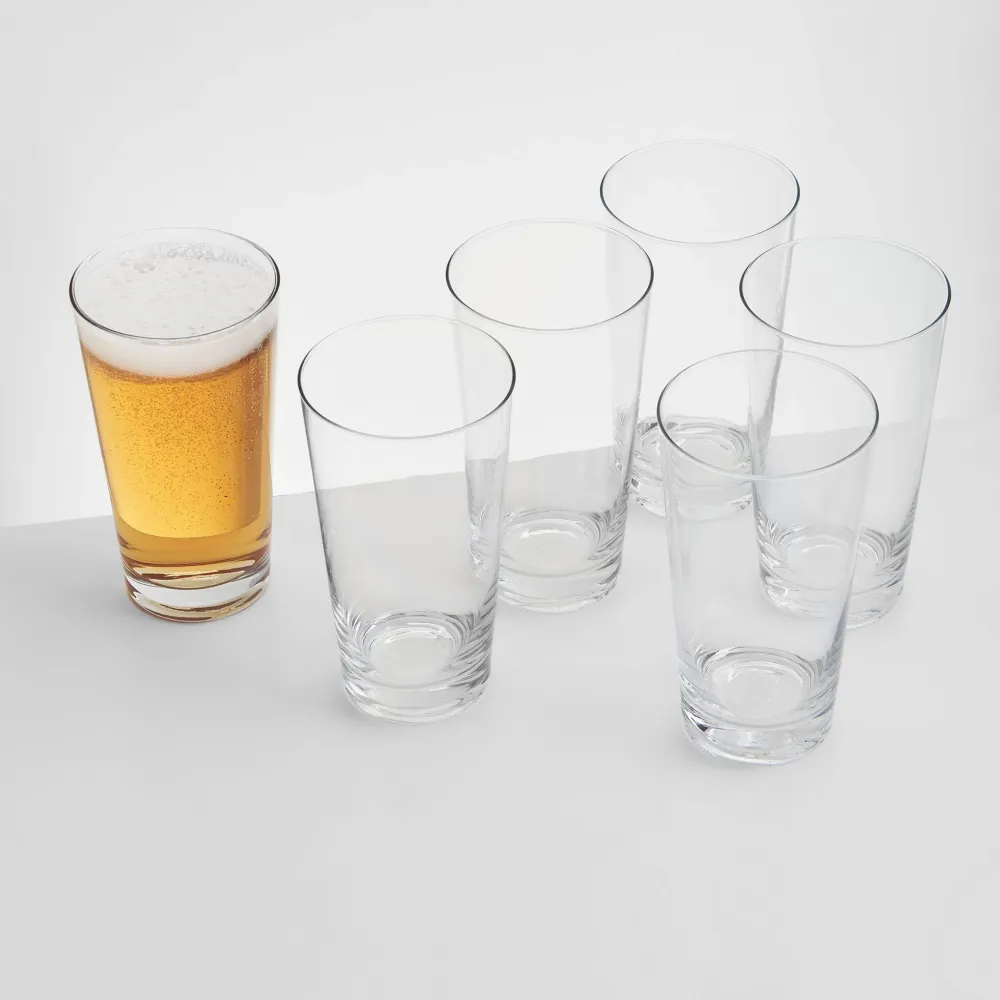 PURE Set 6 pahare diverse băuturi, sticlă, 530ml