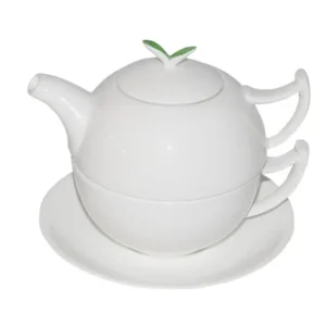 Ceainic de portelan Tea time 3 bucati