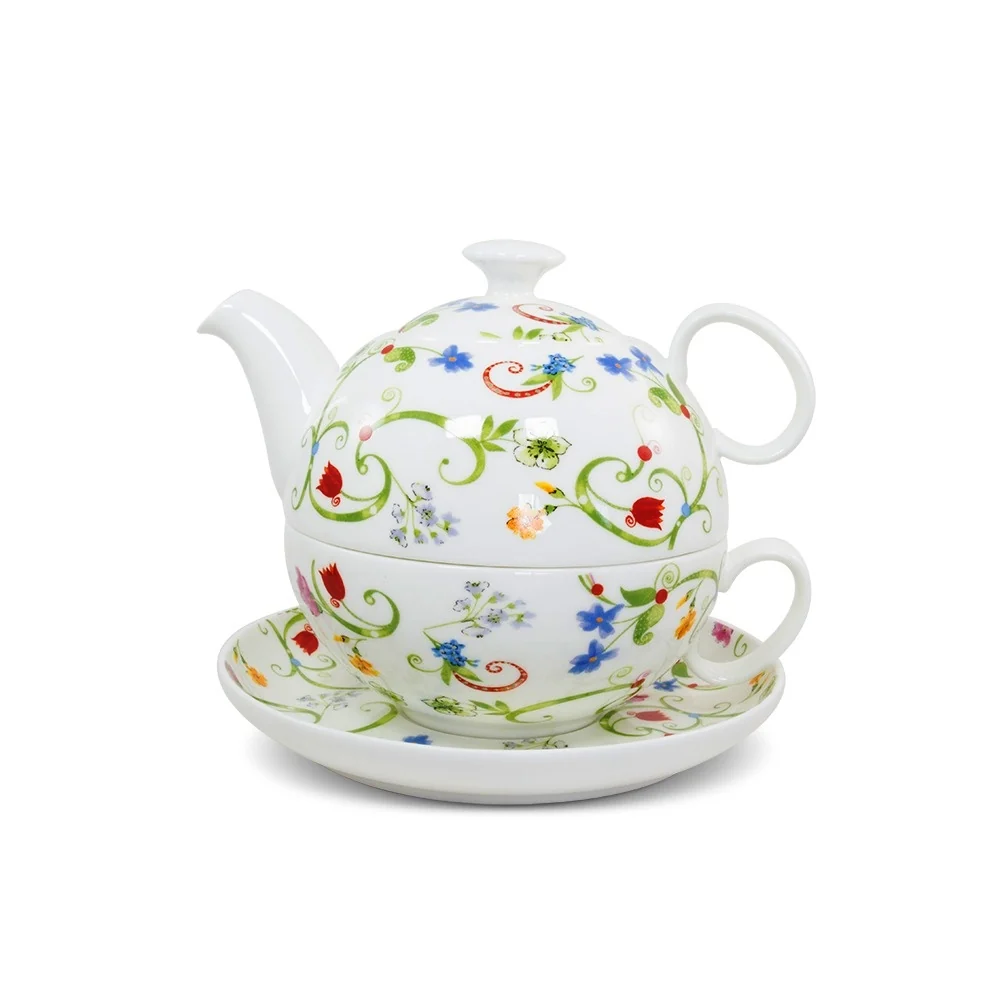 Set de ceai din 3 piese Tea One Fleurette
