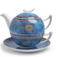 Set de ceai din porcelană fină din 3 piese Agadir