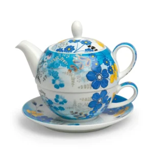 Set de ceai din porcelană fină Nicole din 3 piese
