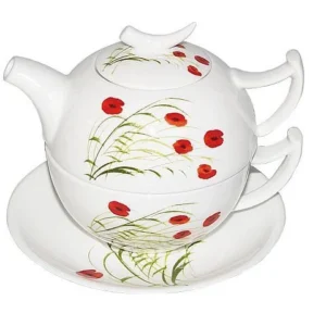 Set de ceai 3 piese Caprice Fine Bone China