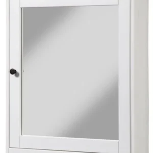 Dulap suspendat de baie Sylt din lemn de pin alb, 60 cm