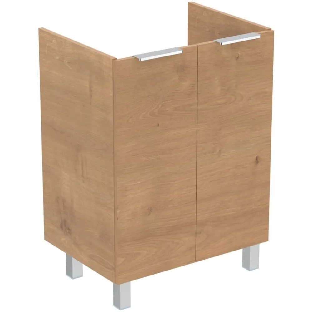 Ideal Standard Eurovit Masca lavoar 60x44xH84 cm, stejar nisip (natural oak)