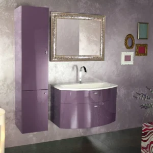Set mobilier baie complet Arthema Vanity Twist 91x50xH54 cm, iris