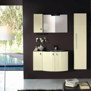 Set mobilier baie complet Arthema Vanity Twist 96x50xH54 cm, bej