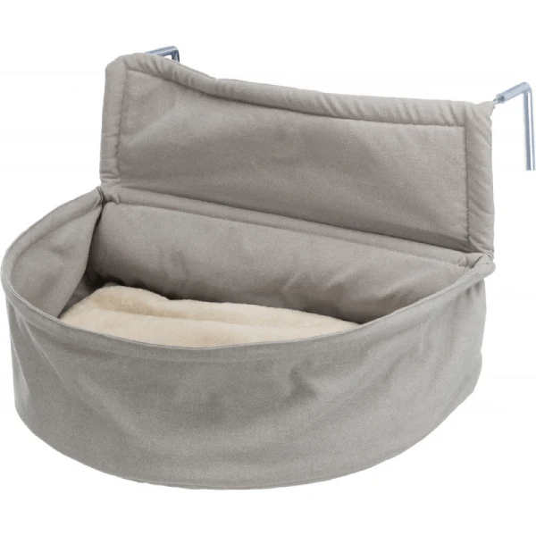 Sezlong pe calorifer pentru pisici Trixie XXL Plush Maro 55x15x36cm