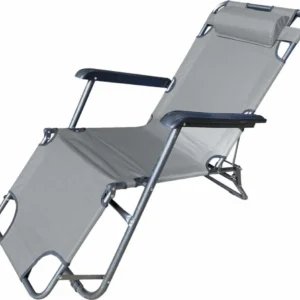 Sezlong Heinner DSZG001 | 153x60x79cm, Gri
