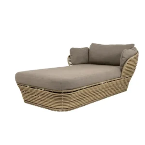 Sezlong/pat de zi Cane-line Basket Natural