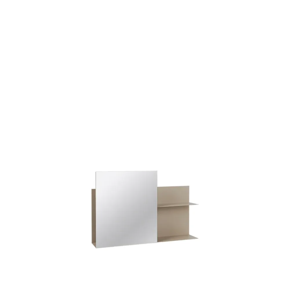 Raft cu oglindă Svante - Iron Beige