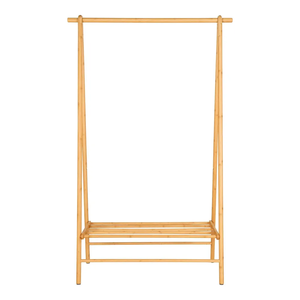 Manaus Suport pentru haine, din bambus, natur 104x46x164 cm
