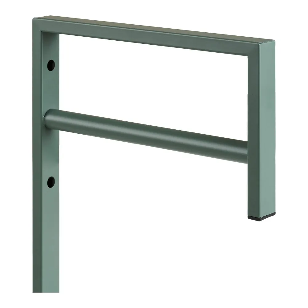Trento Suport pentru haine, din metal, verde 3x30x82 cm