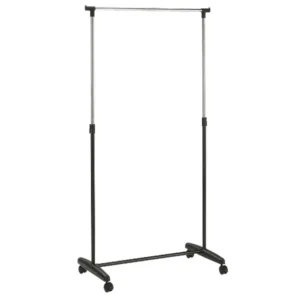Suport umerase NOVA, negru/crom, metal/plastic, 85x43x95/160 cm