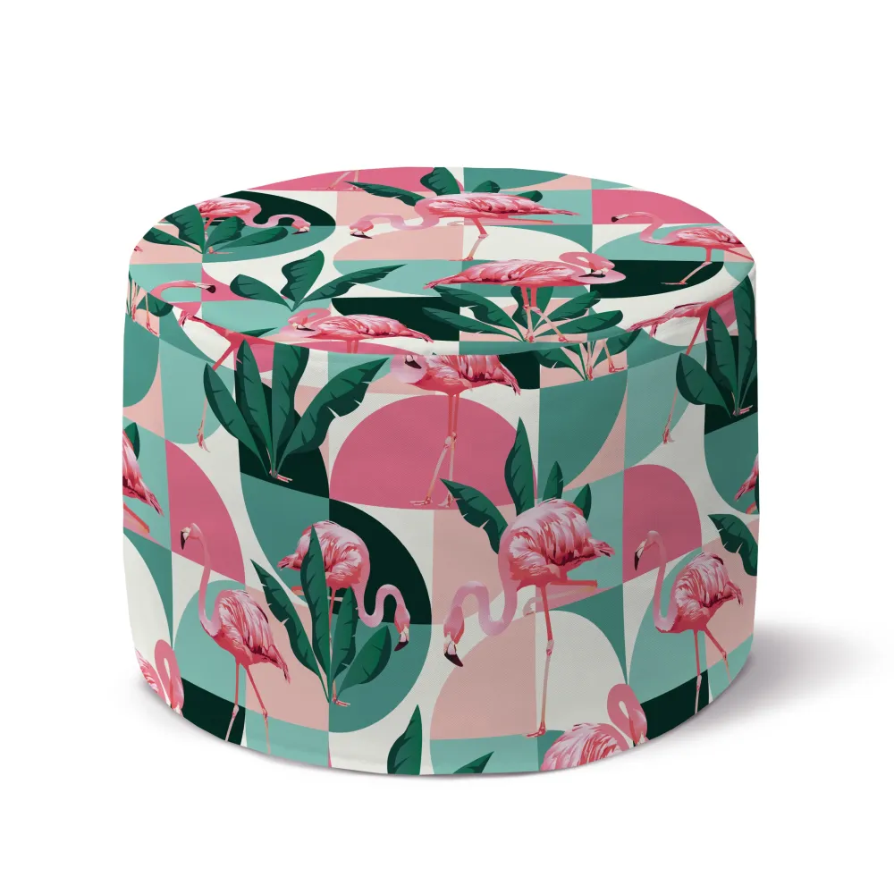 Fotoliu rotund Flamingo