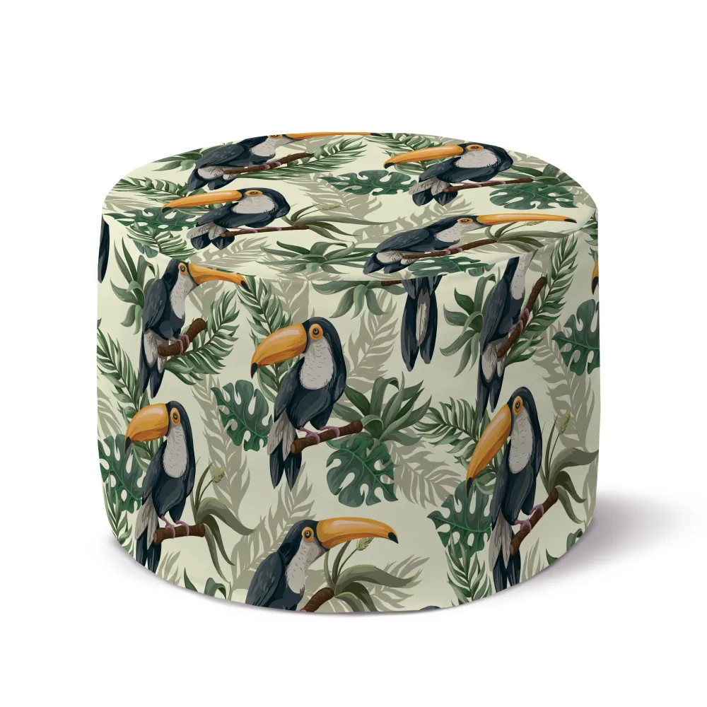Taburet de picioare rotund Toucans