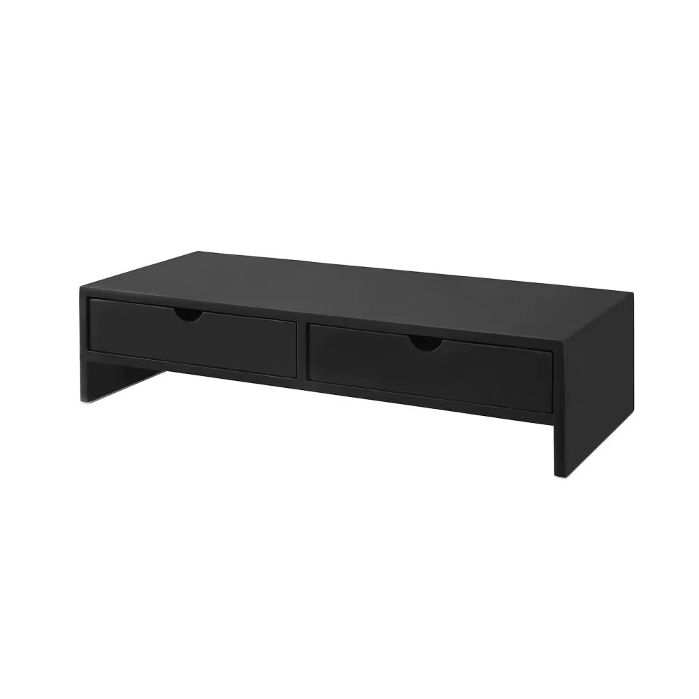 SoBuy Suport monitor cu sertare 47x18x11cm BBF02-SCH