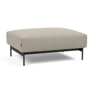 Taburet otoman Malloy Kenya Gravel 75x100 cm