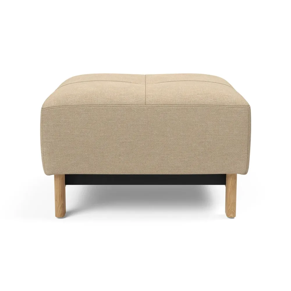 Taburet otoman Pyxis Phobos Mocha 65x65cm