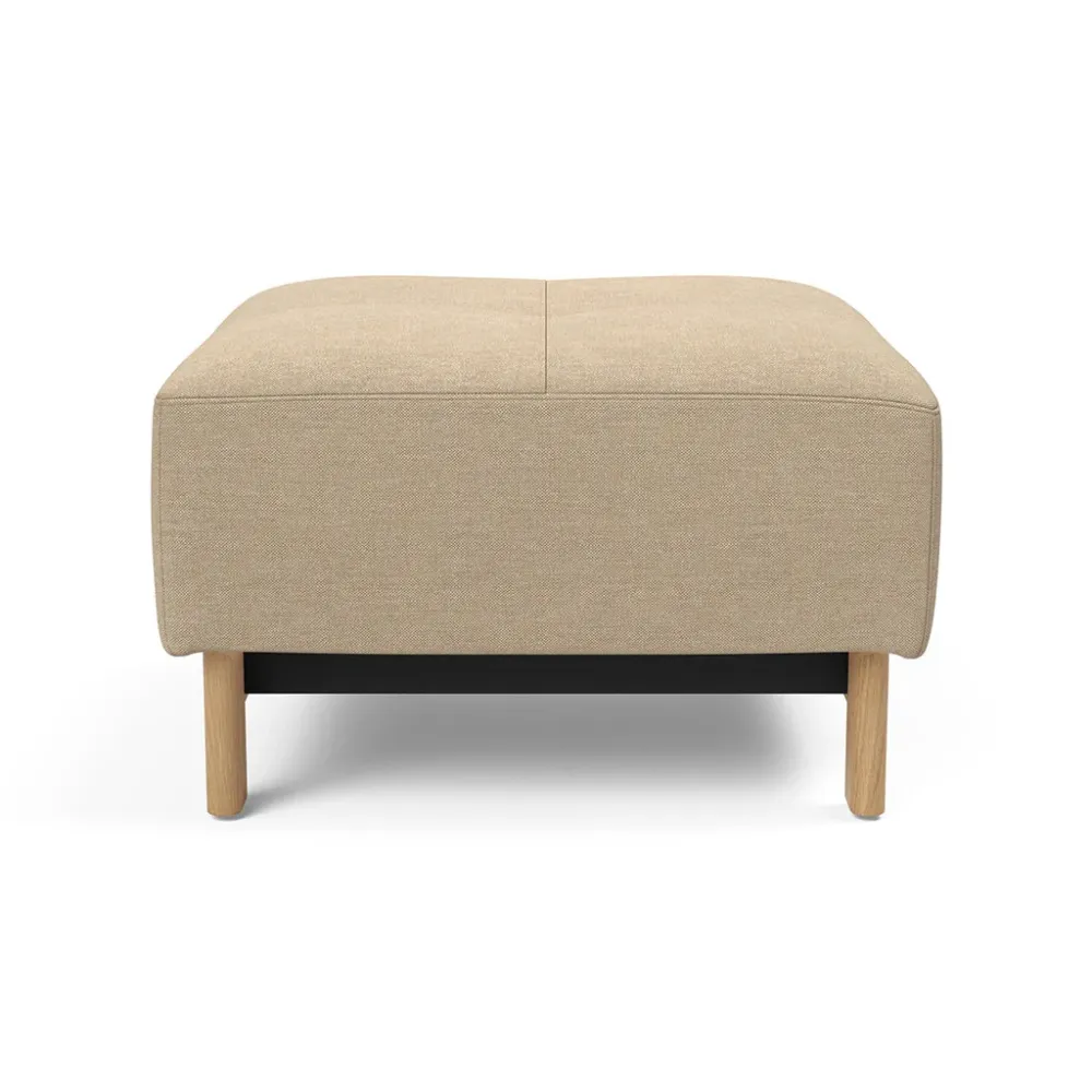 Taburet otoman Pyxis Phobos Mocha 65x65cm