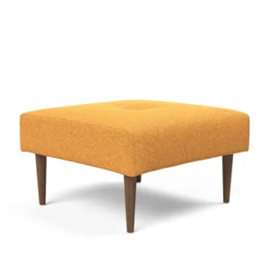 Taburet otoman Recast Dark Styletto Bouclé Ochre