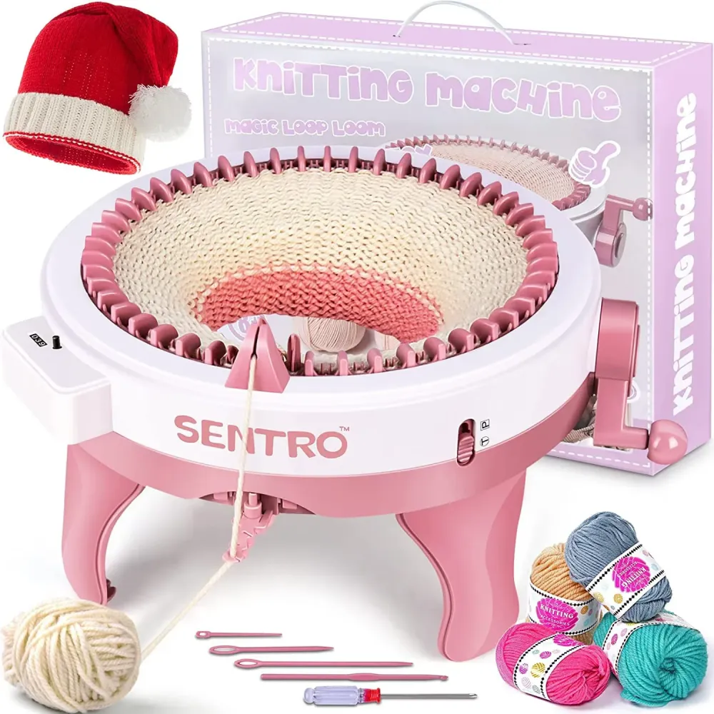 Masina de tricotat automata cu 40 de ace + accesorii