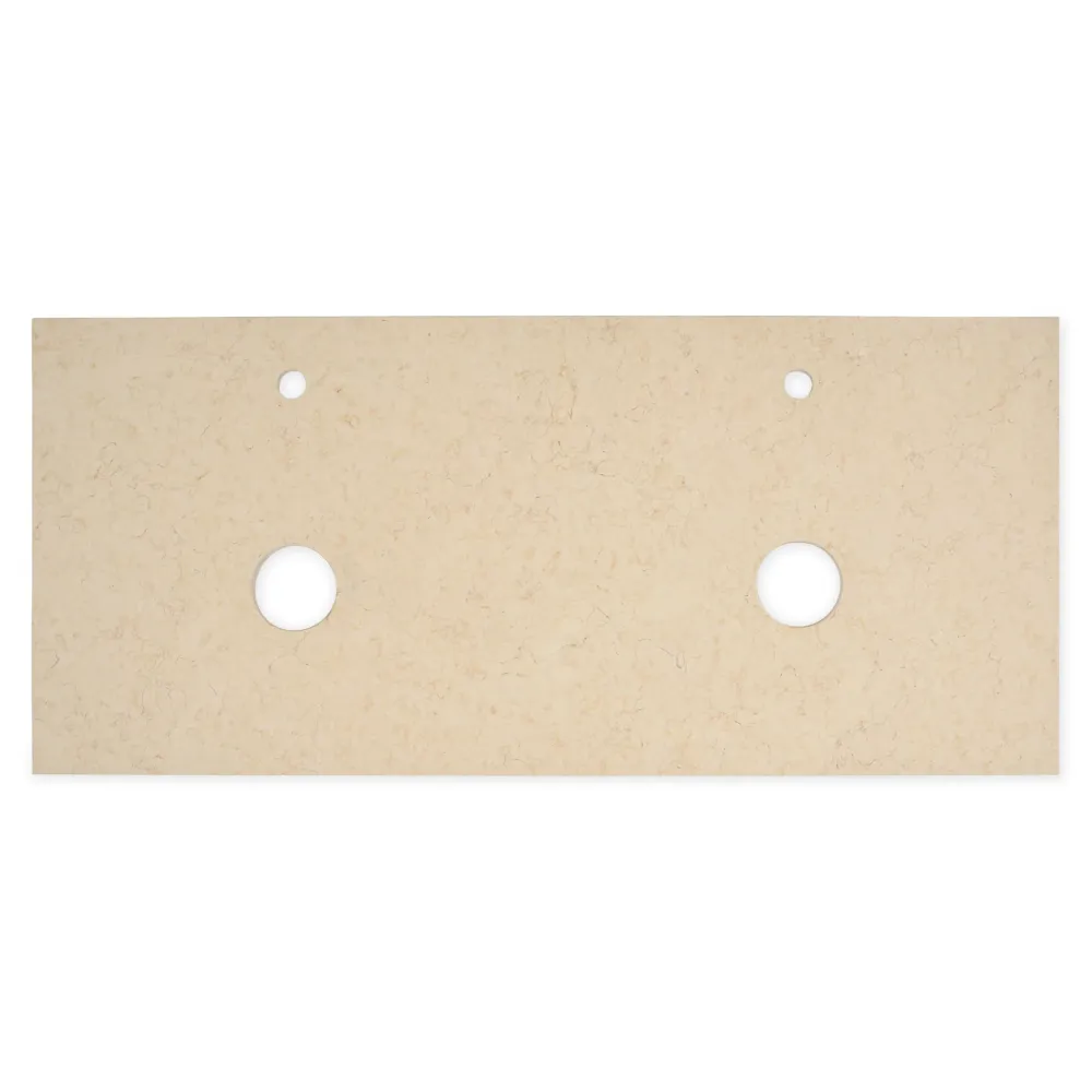 NATURA Top corp lavoar, 53.5x122.5cm, marmură