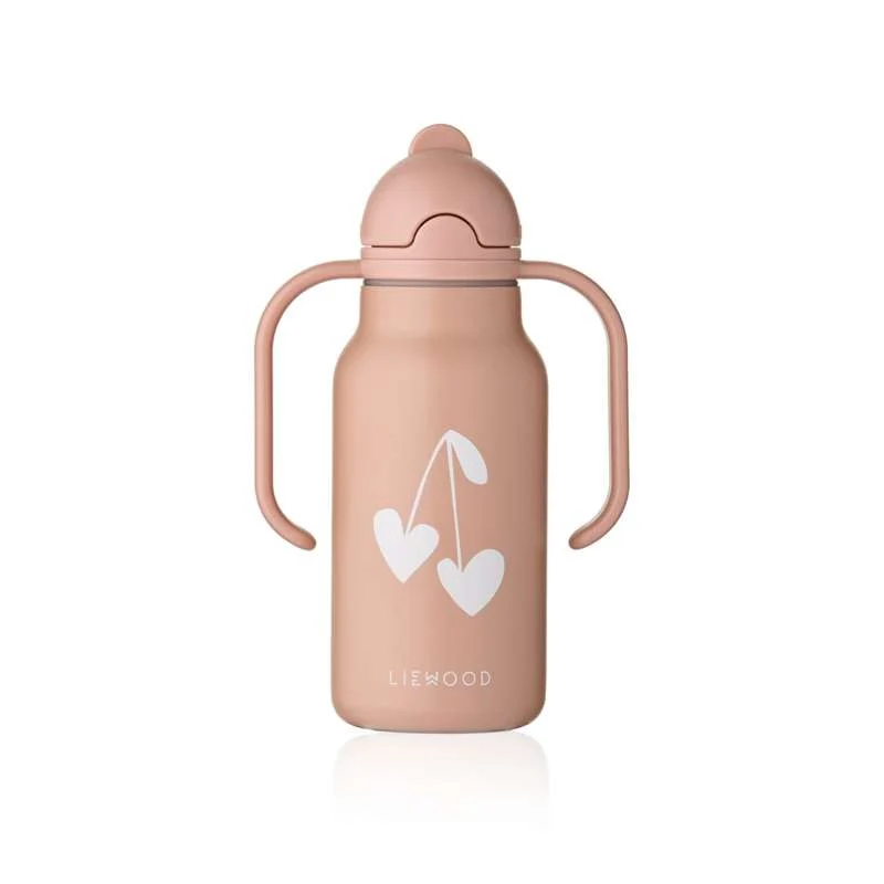 Liewood Kimmie Drikkeflaske - Rustfrit Stål - 250ml - Sweethearts/Pale Tuscany