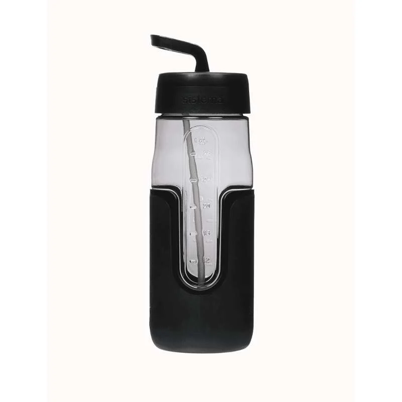Sistema Flip Sipper Bottle Drikkedunk - 1L - Charcoal