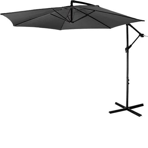Umbrela de soare cu diametru 300 cm, antracit