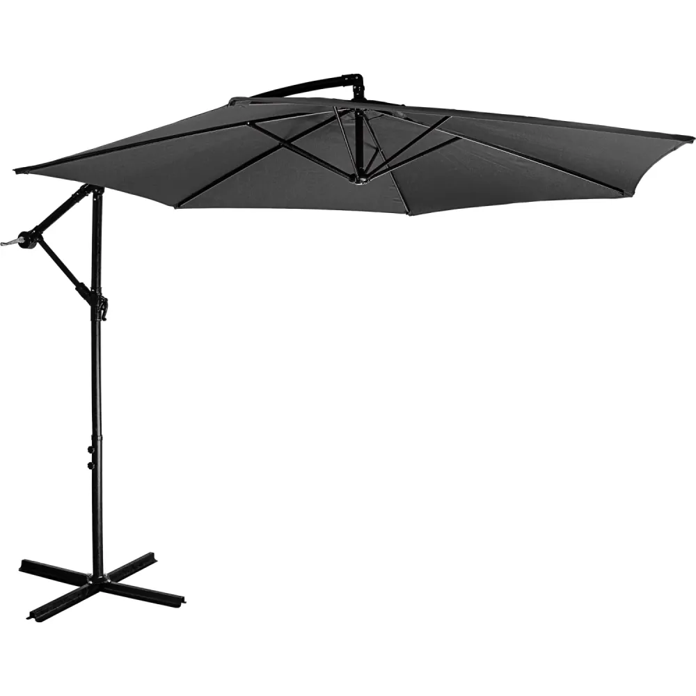 Umbrela de soare cu diametru 350 cm, antracit