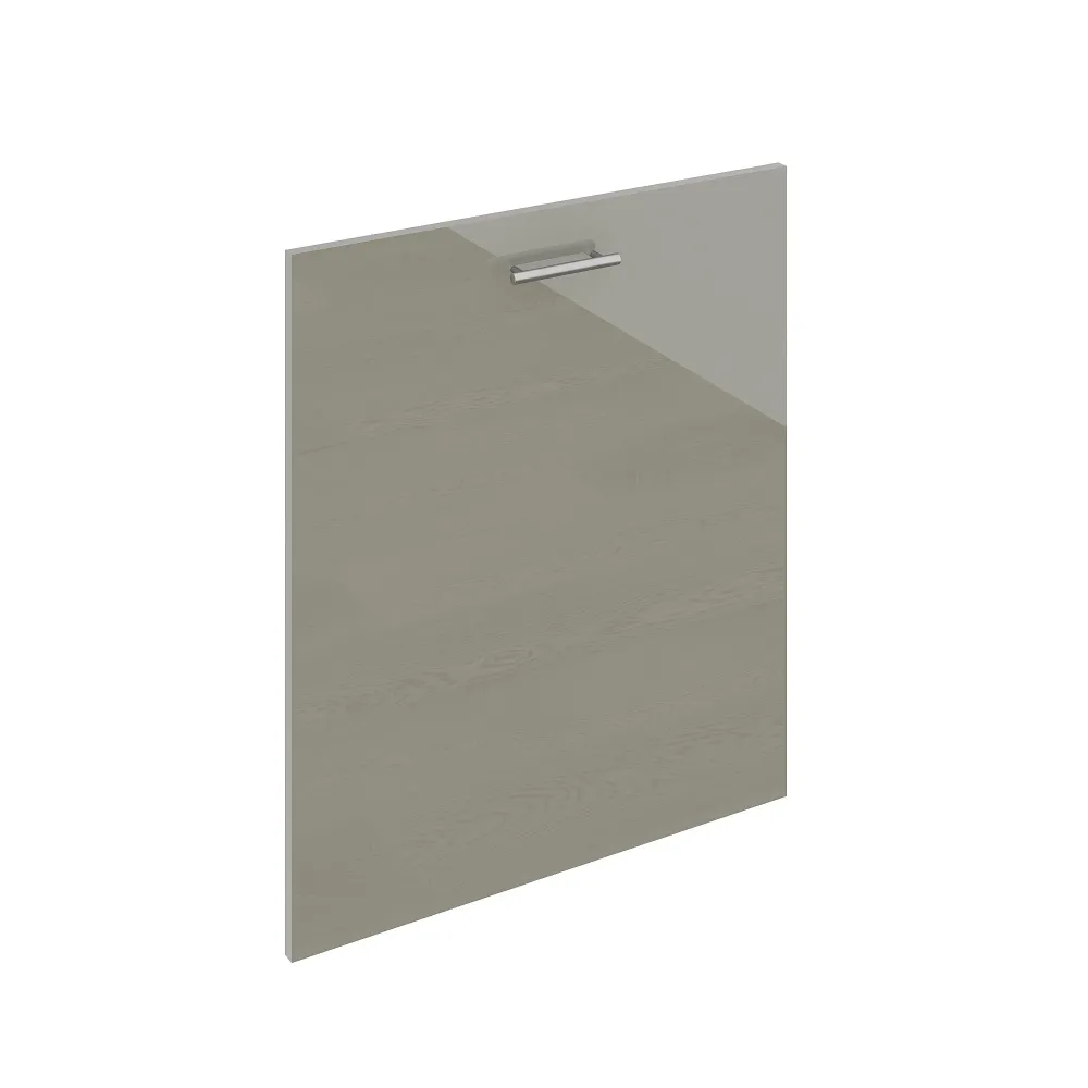 Usa Masina de Vase Karo, Gri Lucios, MDF, 60 x 70 cm