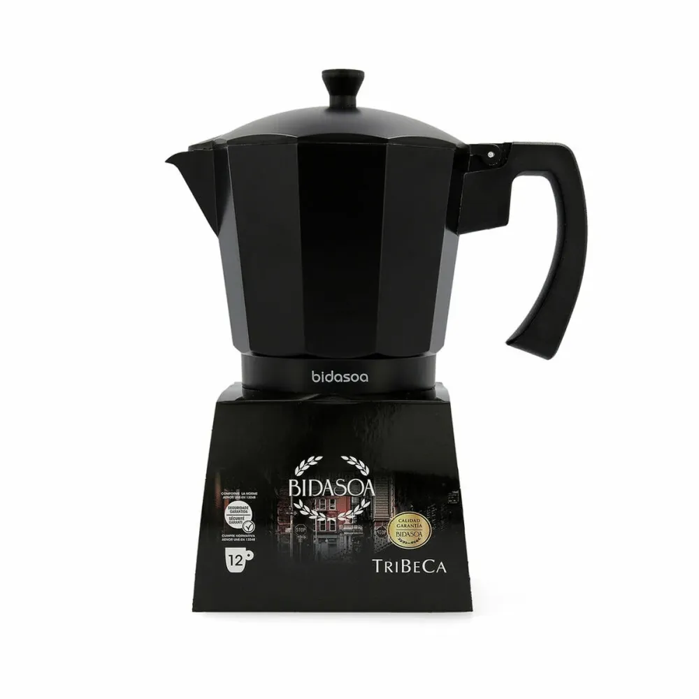 Cafetieră Italiană Bidasoa Tribeca Oțel Metal