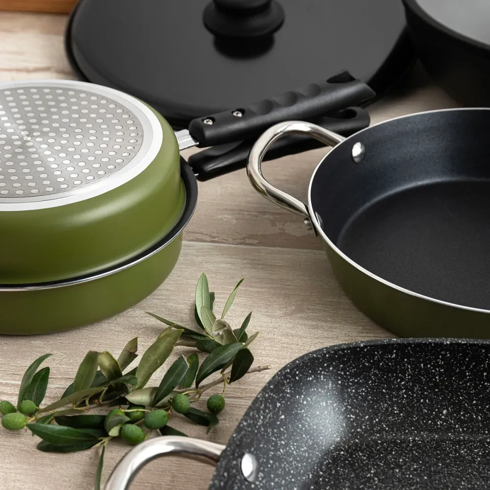 Capac pentru tigaie Quid Naturalia Negru Metal 28 cm Tortillas