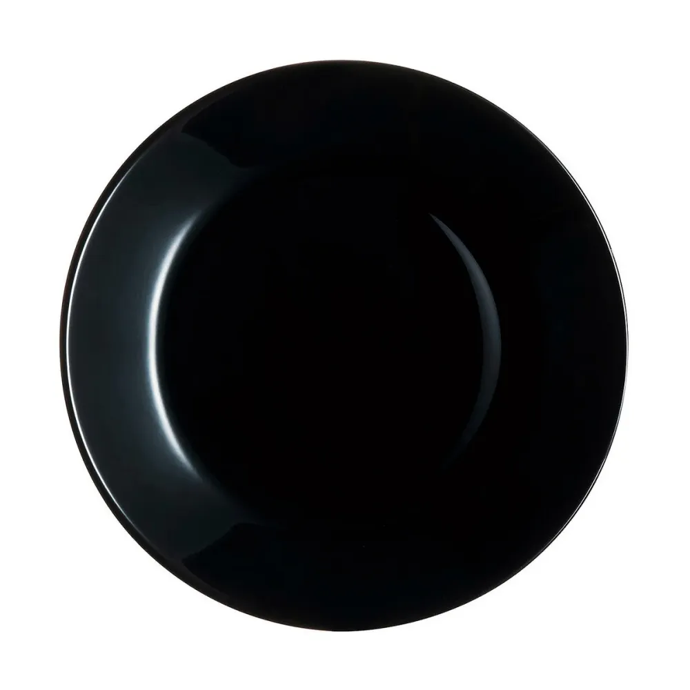 Plochá deska Arcopal Negru Sticlă (Ø 18 cm)